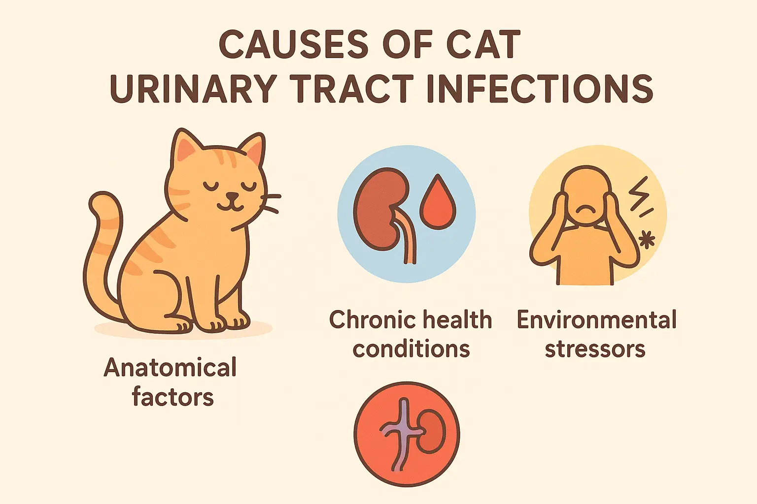 CAUSES OF CAT URINARY TRACT INFECTIONS
