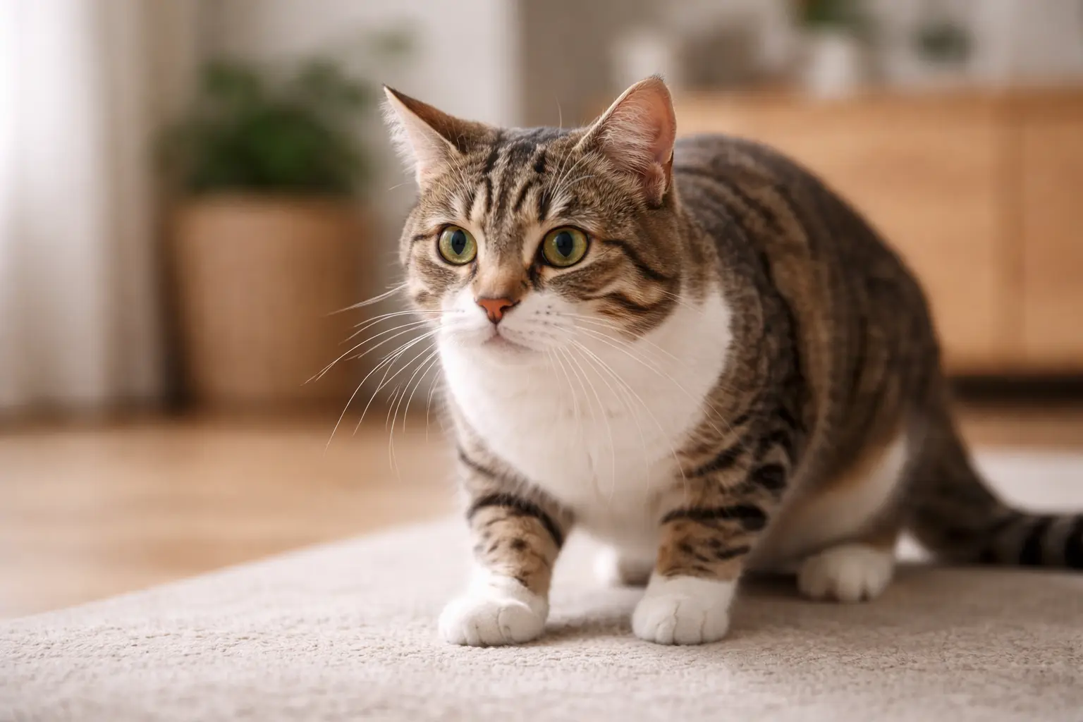signs of constipation in cats straining in litter box