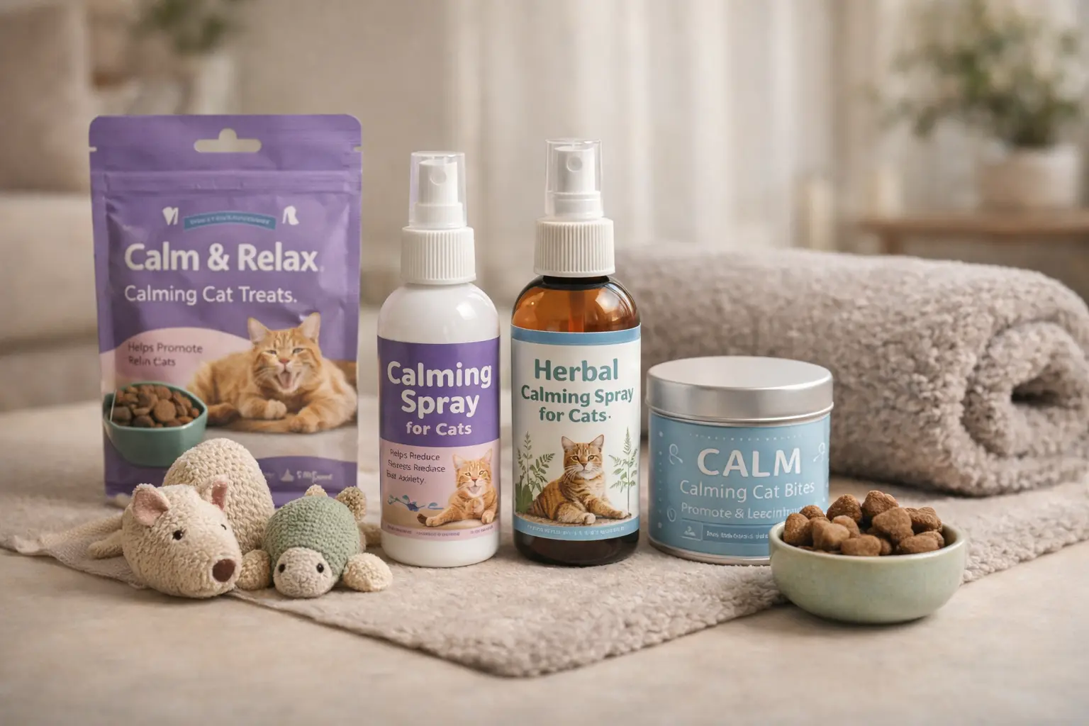 calming products for anxious cats