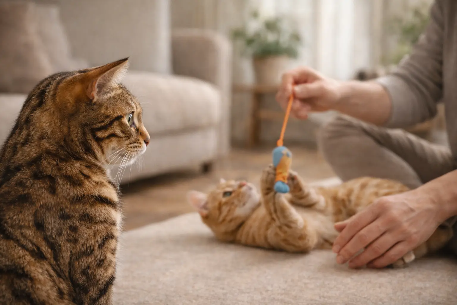 cat jealousy behavior in multi cat household